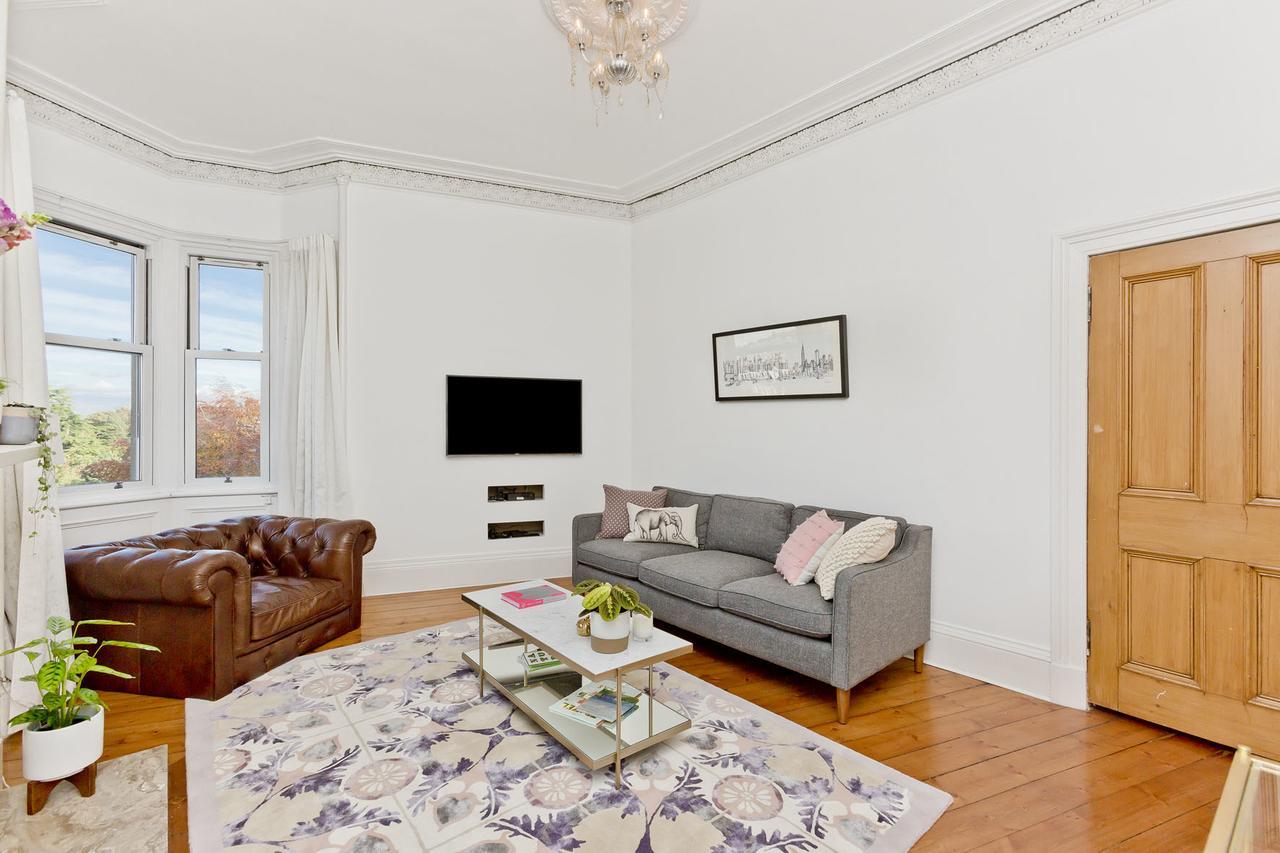 Belhaven Terrace Apartment เอดินบะระ ภายนอก รูปภาพ