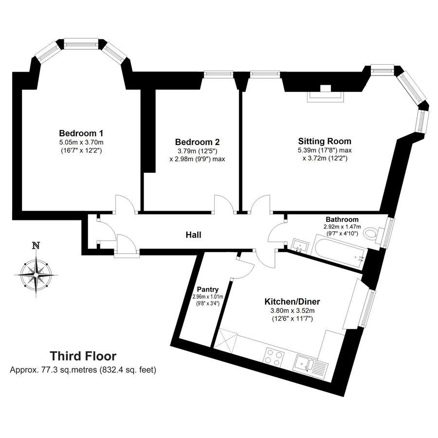 Belhaven Terrace Apartment เอดินบะระ ภายนอก รูปภาพ